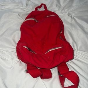 Brandy Melville red mini backpack
